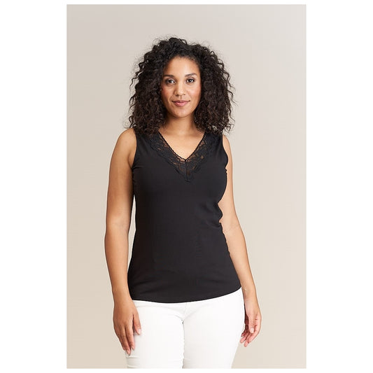 Sandgaard Top with lace, model Oslo