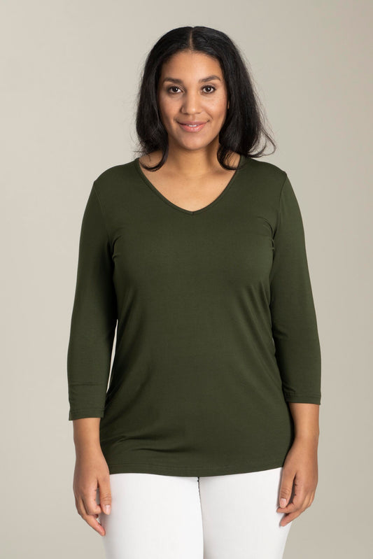 Sandgaard basis bluse, model Amsterdam