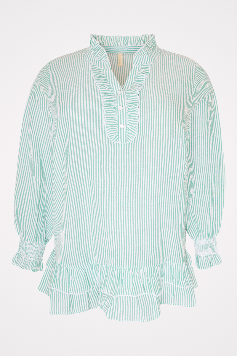 cassiopeia bluse groen