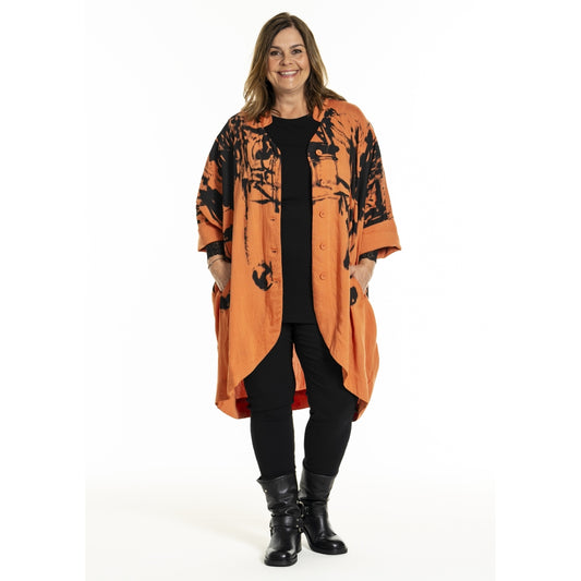 Gozzip jakketunika oversized GAnne-Line abrikos